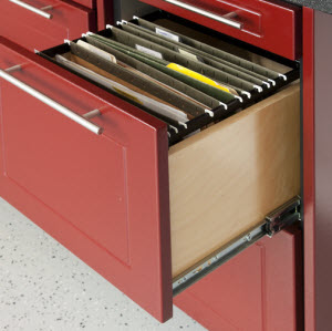 Menomonee Falls - Drawer Unit Garage Organization